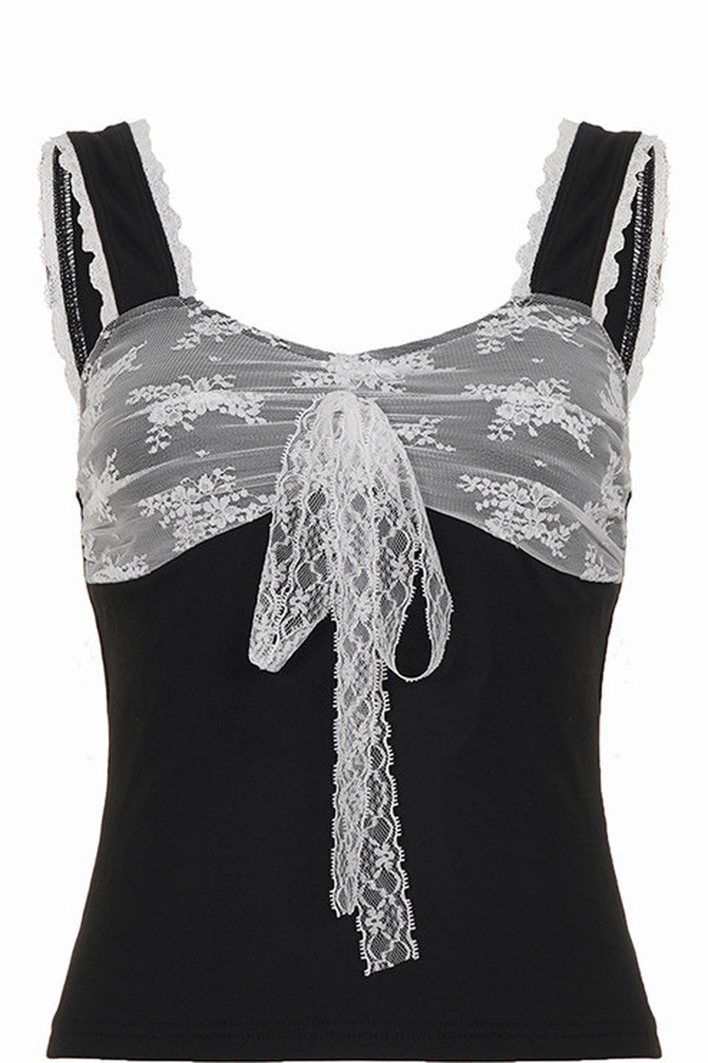 Floral Mesh Lace Camisole