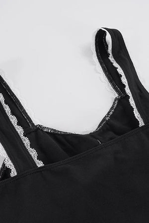 Floral Mesh Lace Camisole