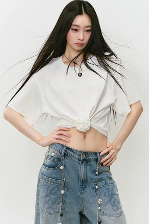 Floral Modal Short Sleeve T-Shirt