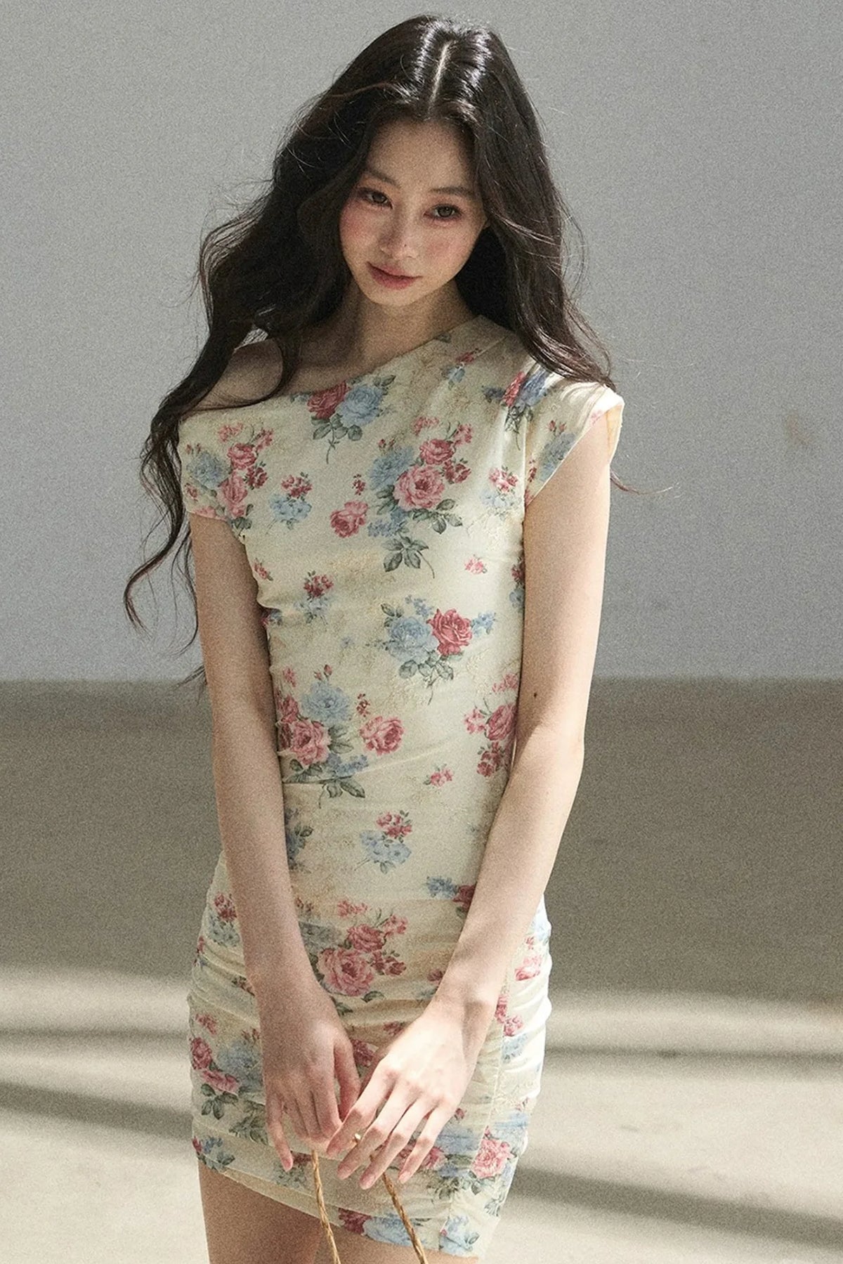 Floral Off-Shoulder Summer Dress Set-Up