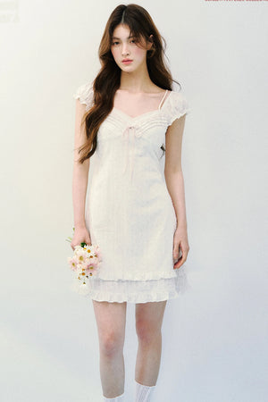 Floral Plaid A-Line Dress