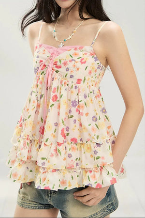 Floral Sleeveless Cami Dress