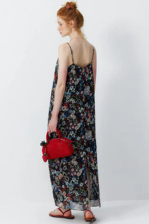 Floral Slip Suspender Dress
