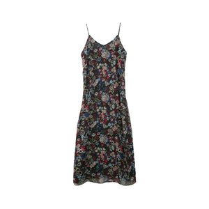 Floral Slip Suspender Dress