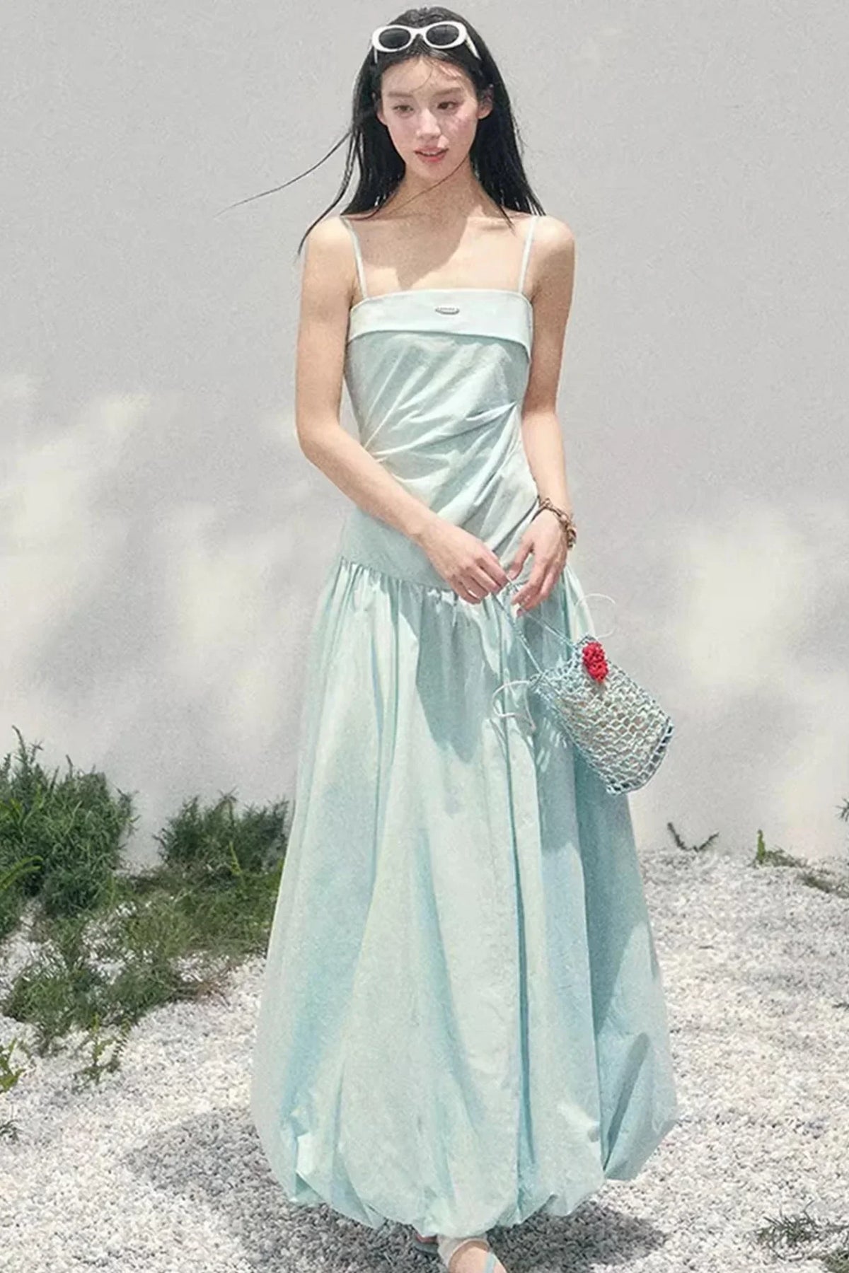Floral Strap Vacation Dress