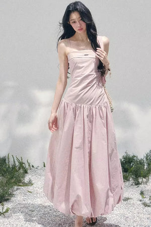 Floral Strap Vacation Dress