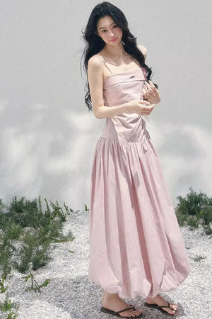 Floral Strap Vacation Dress