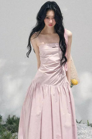 Floral Strap Vacation Dress