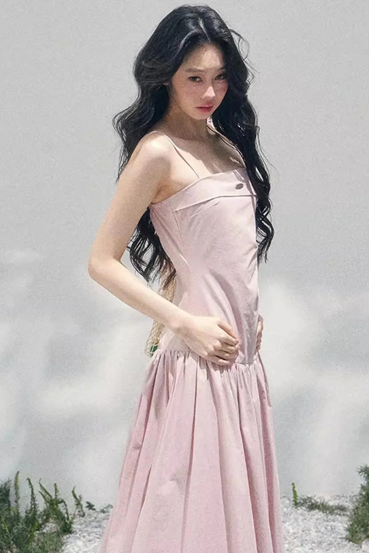 Floral Strap Vacation Dress