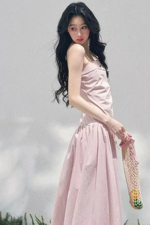 Floral Strap Vacation Dress