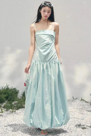 Floral Strap Vacation Dress