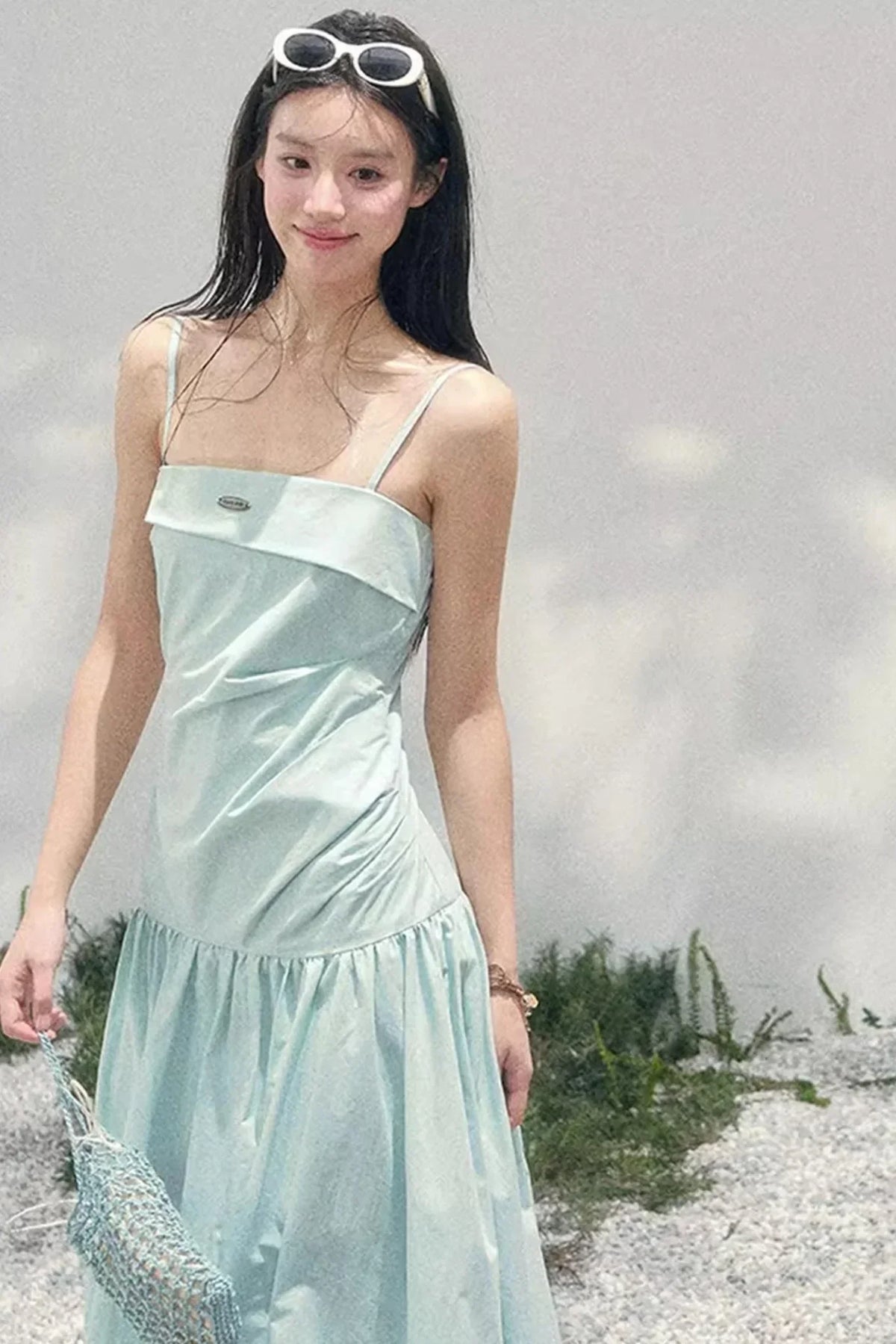 Floral Strap Vacation Dress