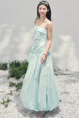 Floral Strap Vacation Dress