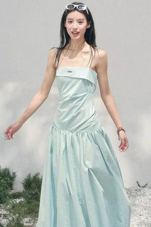 Floral Strap Vacation Dress