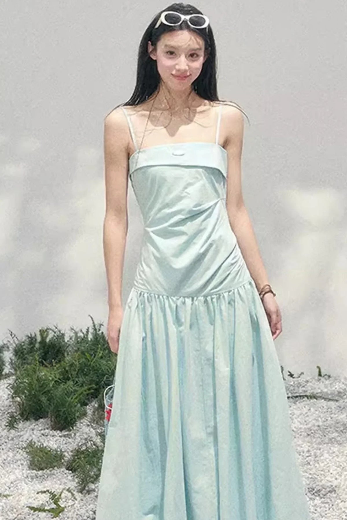 Floral Strap Vacation Dress
