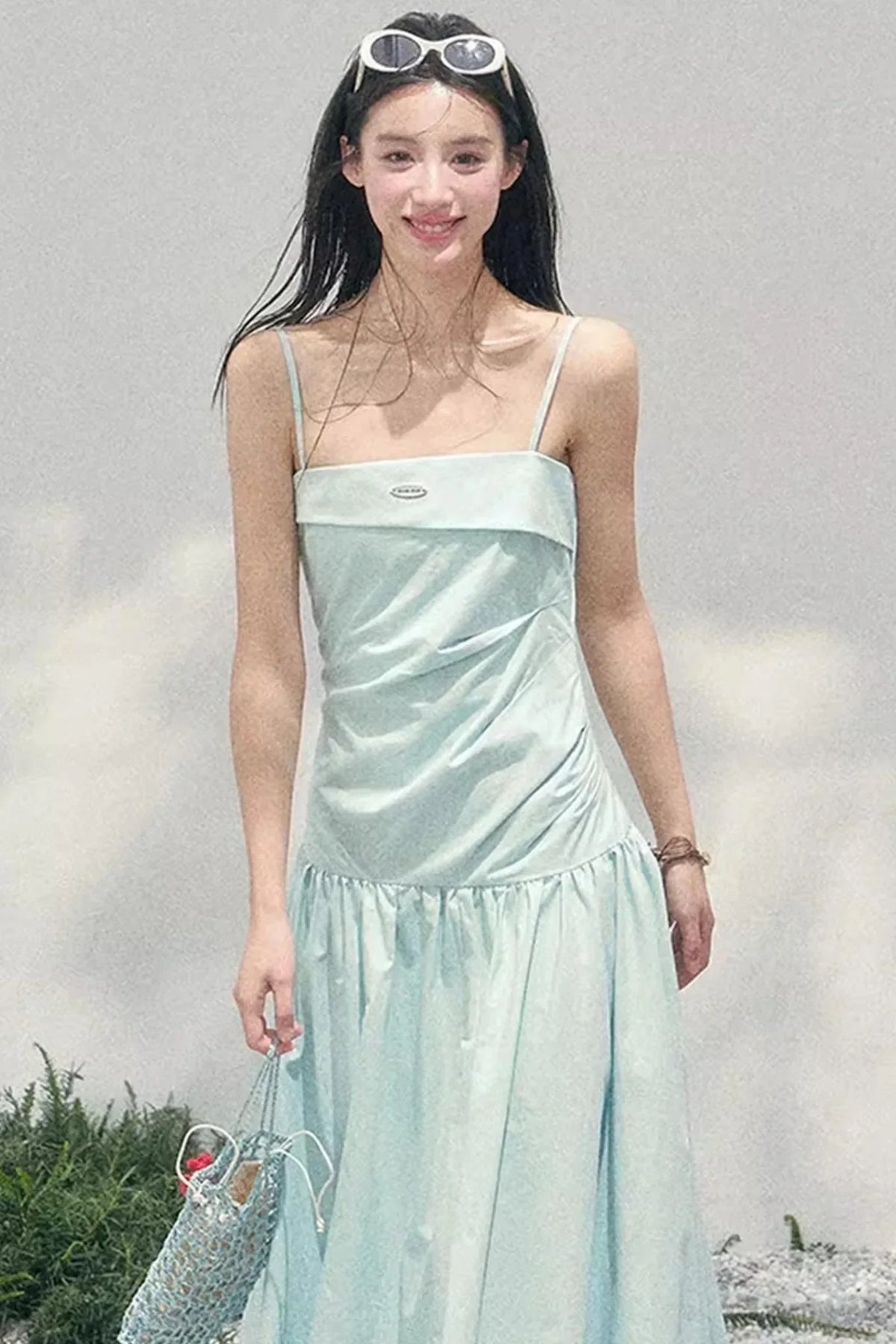 Floral Strap Vacation Dress