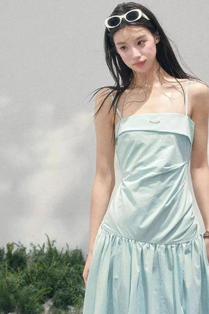 Floral Strap Vacation Dress