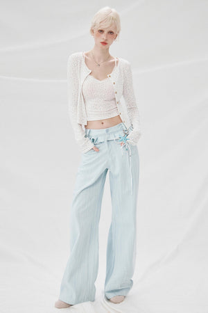 Floral Three-Piece Ensemble Top Set-Up