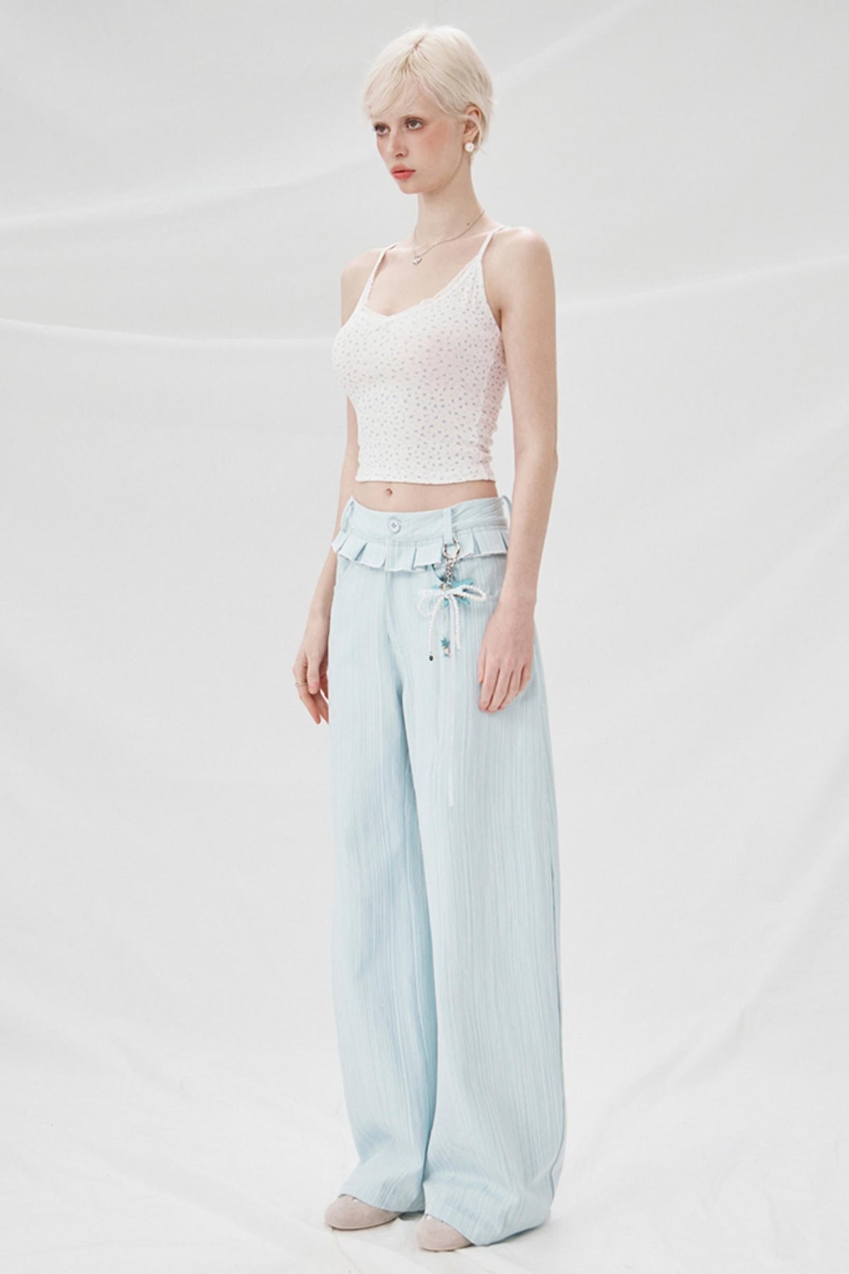 Floral Three-Piece Ensemble Top Set-Up