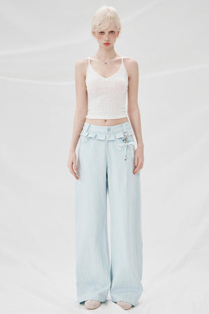 Floral Three-Piece Ensemble Top Set-Up