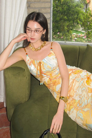 Floral Velvet Burnout Maxi Dress