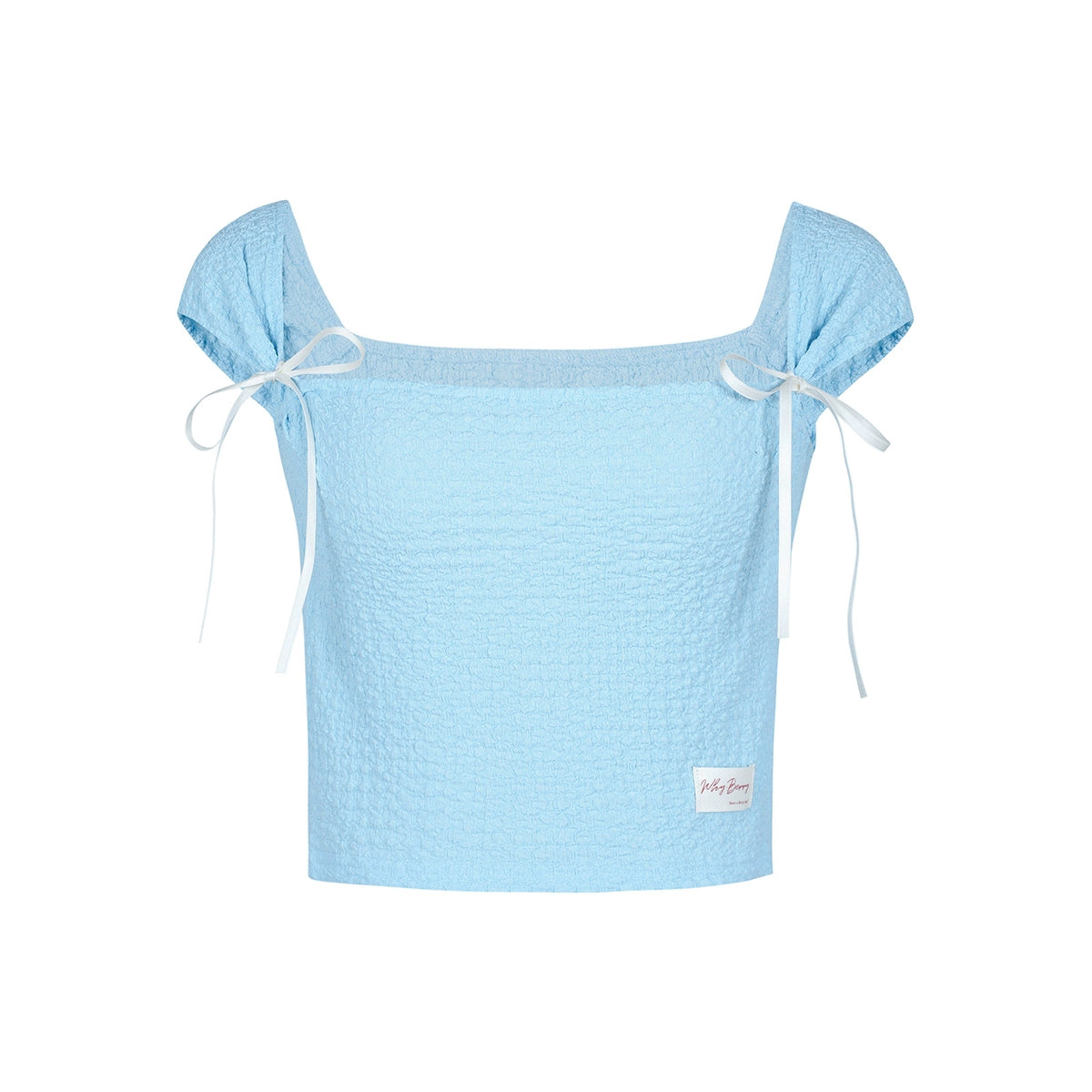 Flowers Square Neck Top