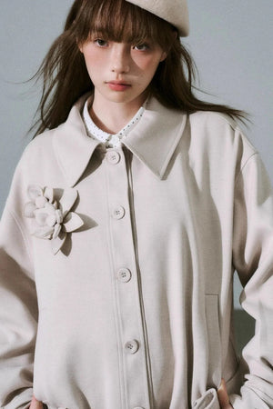 Forest Tencel Wool Trench Coat
