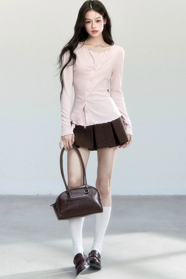 Fragile Layering Knitwear Top