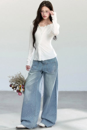 Fragile Layering Knitwear Top