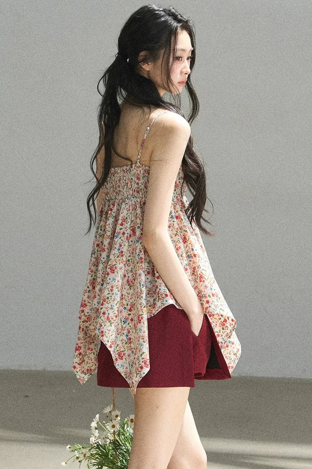 Fragments of Berries Floral Top
