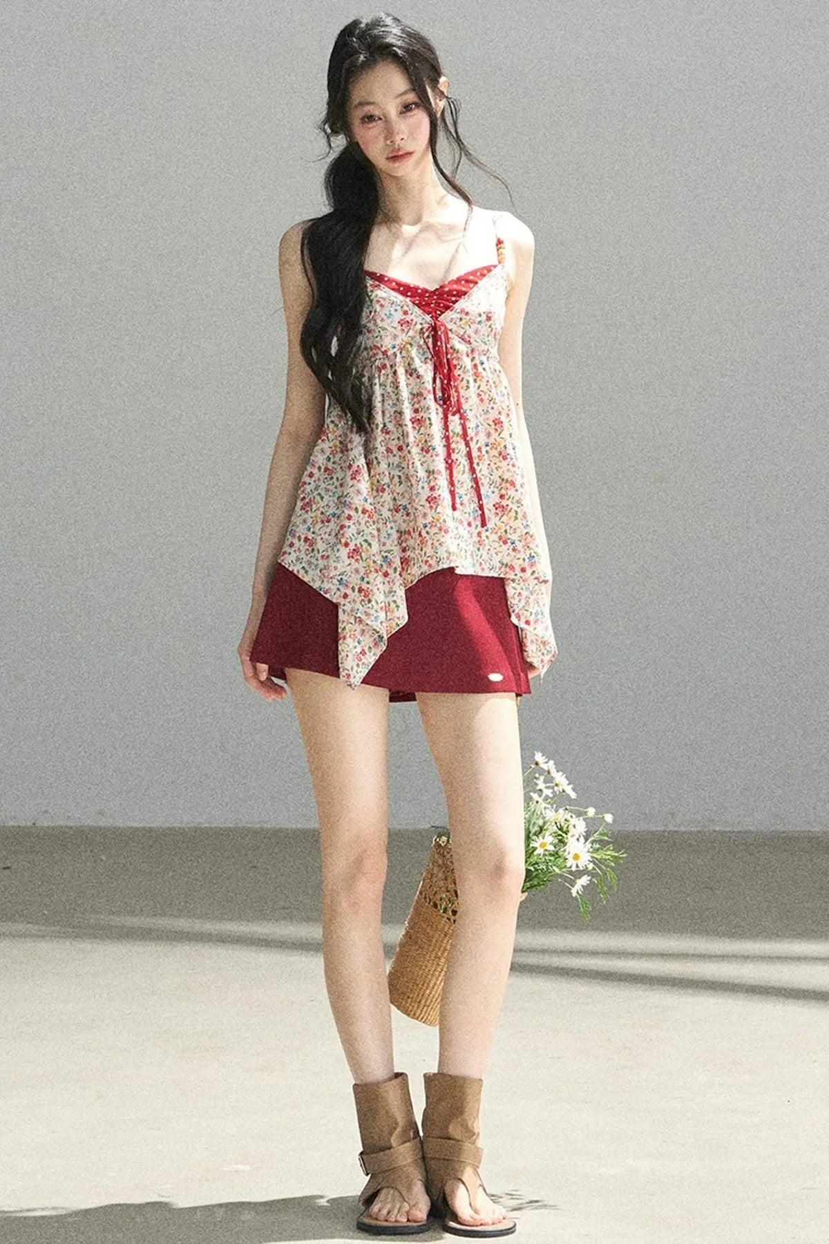 Fragments of Berries Floral Top