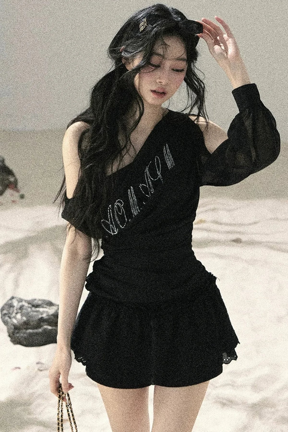 Fragrant Starlight Off-Shoulder Top