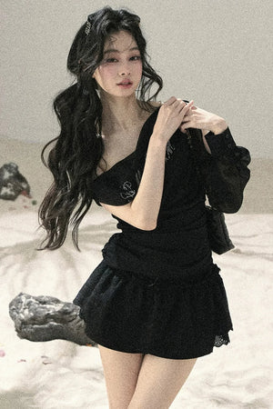 Fragrant Starlight Off-Shoulder Top