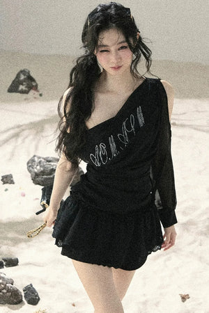 Fragrant Starlight Off-Shoulder Top