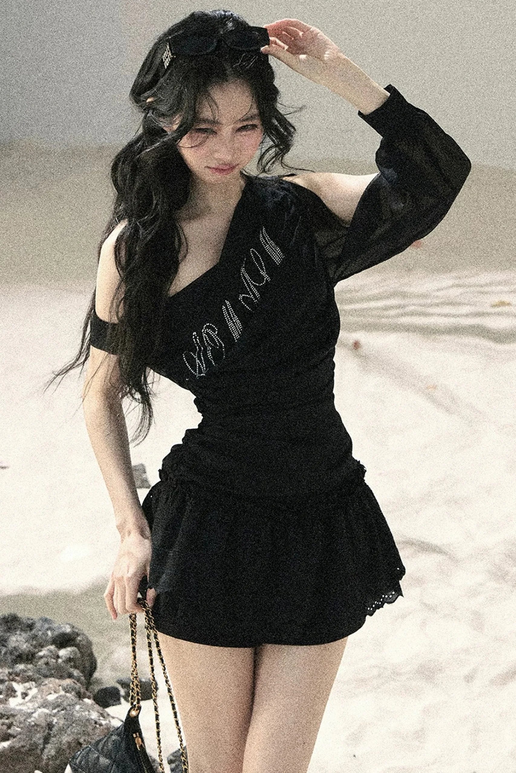 Fragrant Starlight Off-Shoulder Top