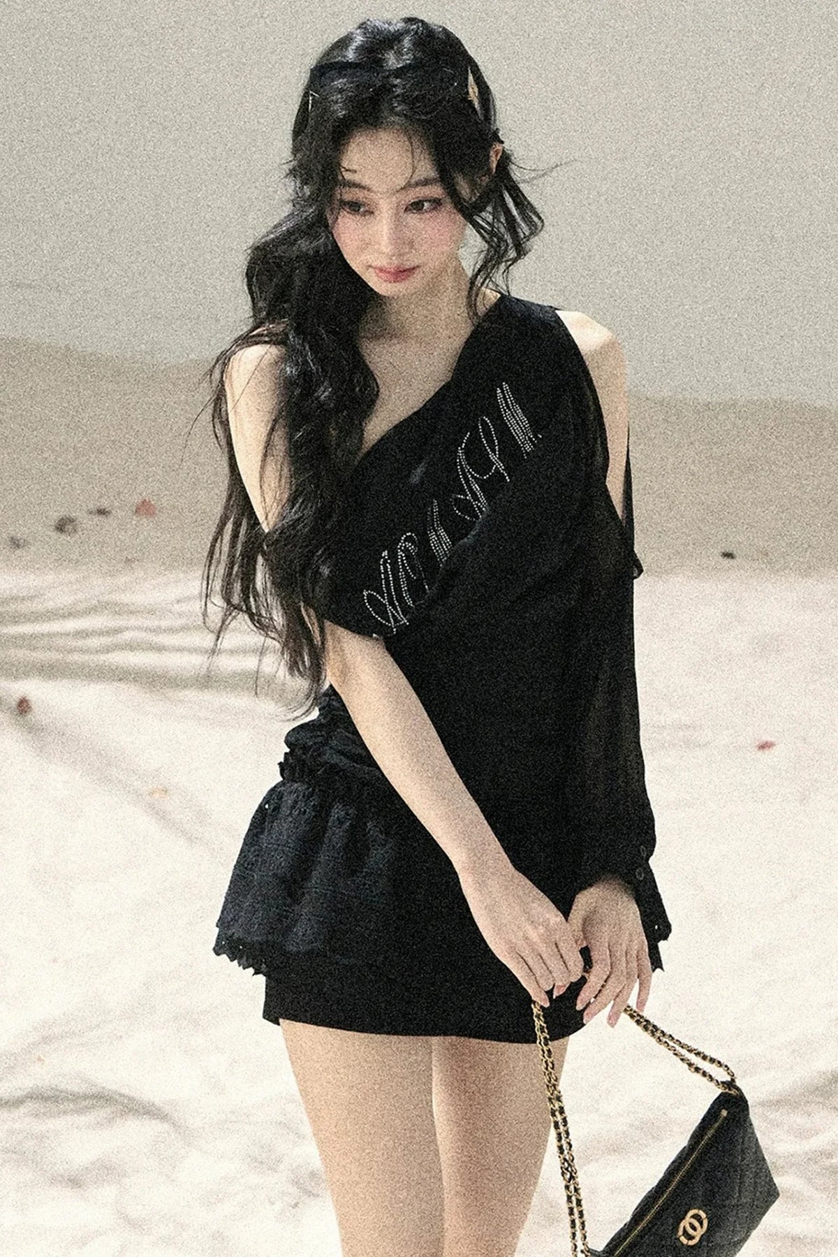 Fragrant Starlight Off-Shoulder Top