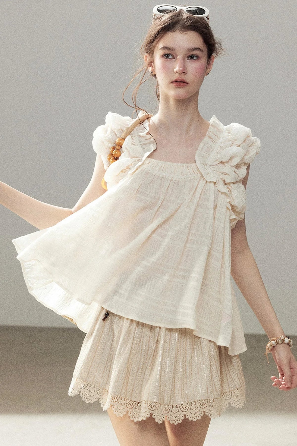 Free as the Wind Puff Blouse