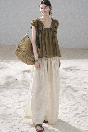 Free as the Wind Puff Blouse