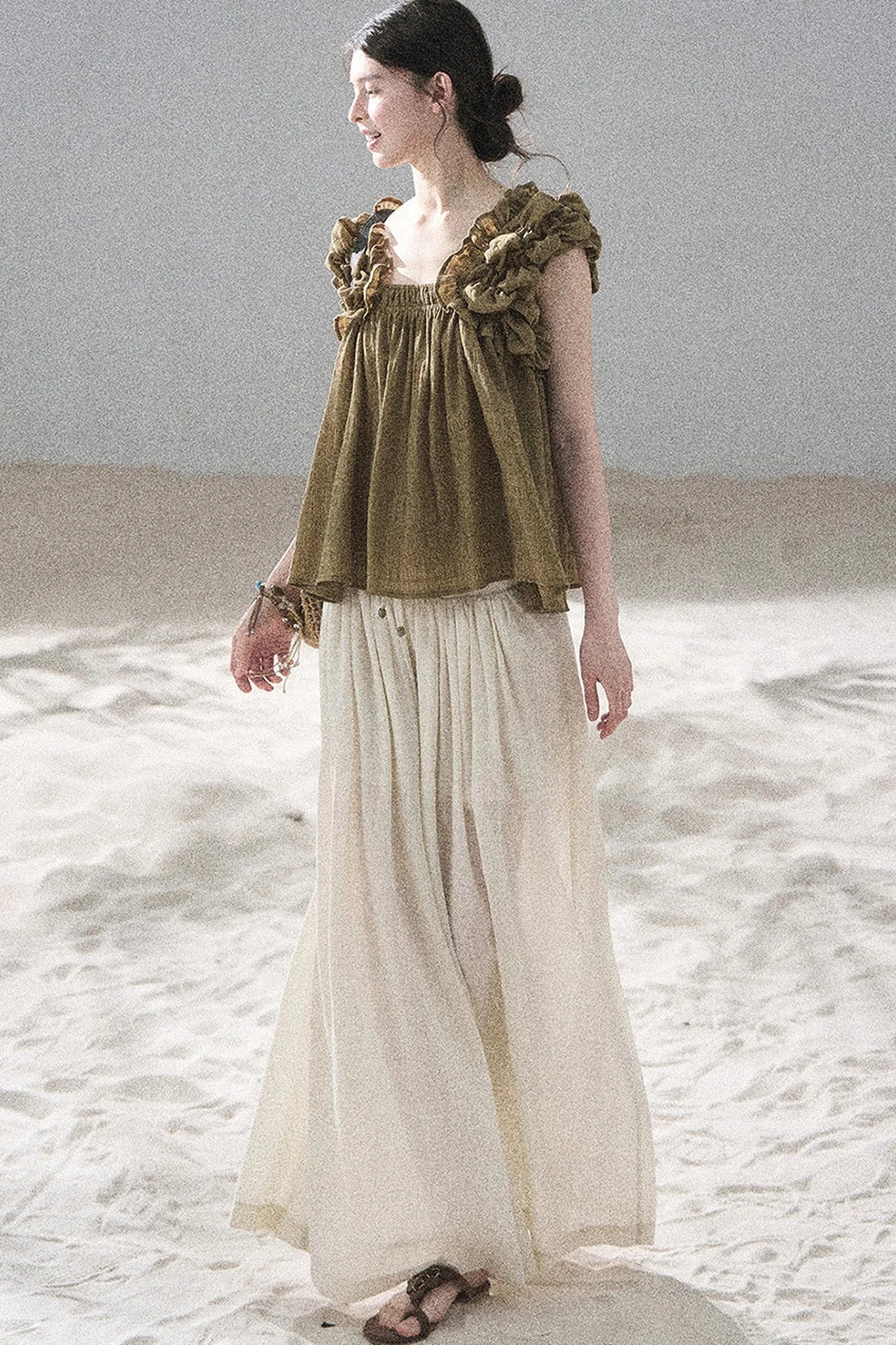 Free as the Wind Puff Blouse