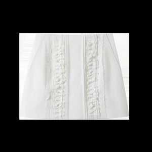 Free Set Crochet Flower A-Line Skirt