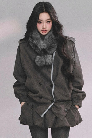 French Autumn Blazer Suit Set-Up