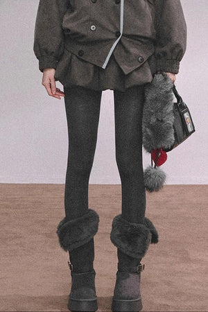 French Autumn Blazer Suit Set-Up