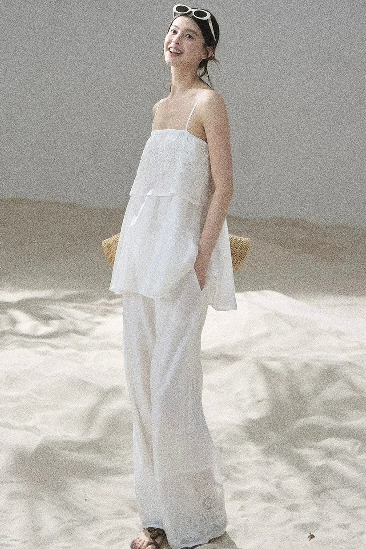 French Chiffon Lace Top Set-Up
