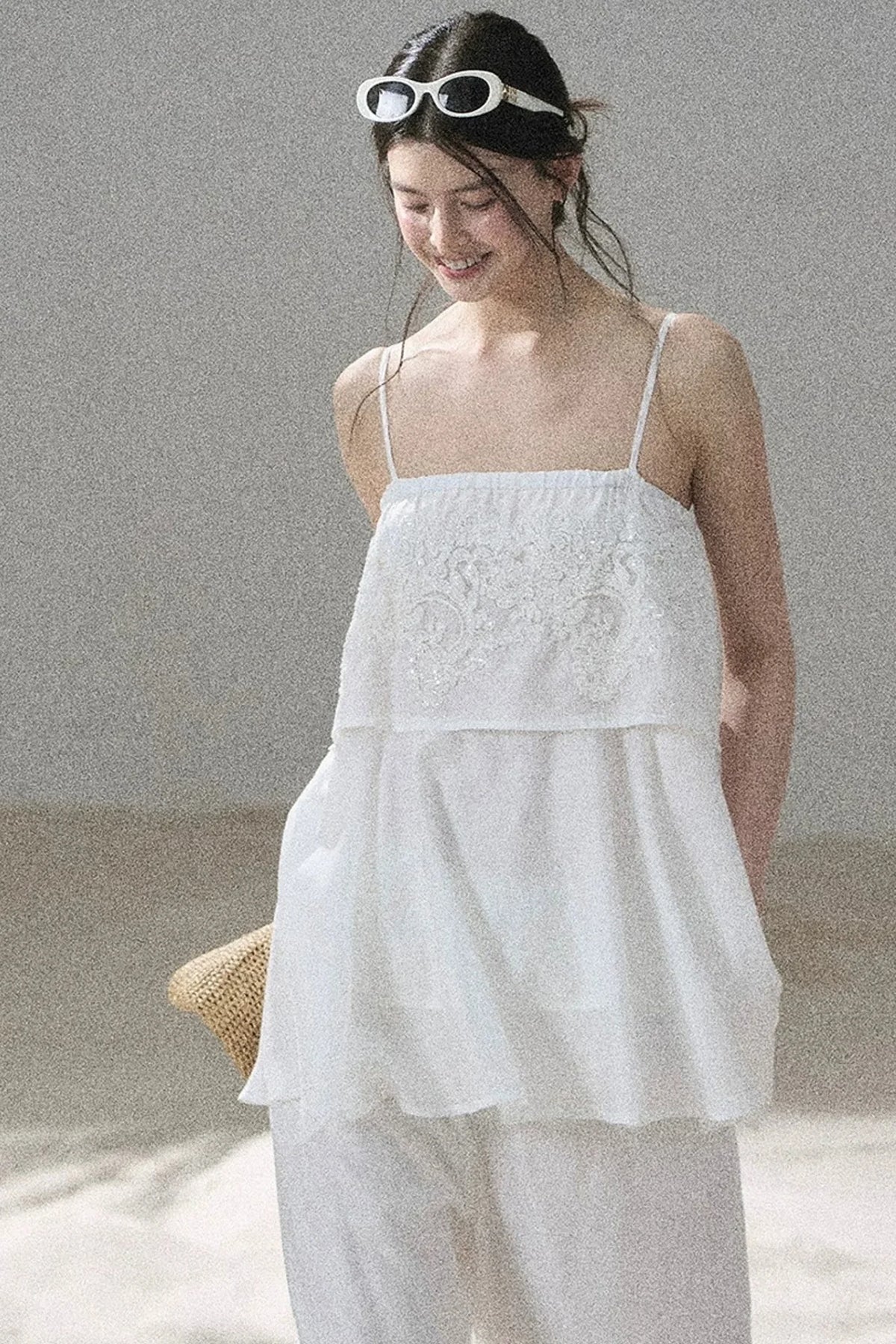 French Chiffon Lace Top Set-Up