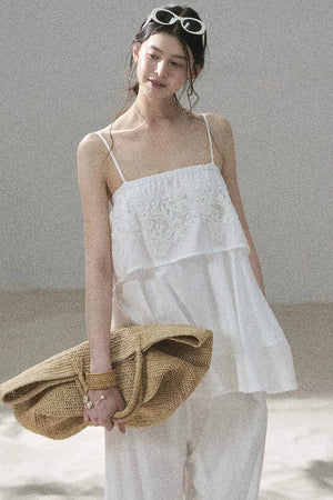 French Chiffon Lace Top Set-Up