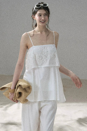 French Chiffon Lace Top Set-Up