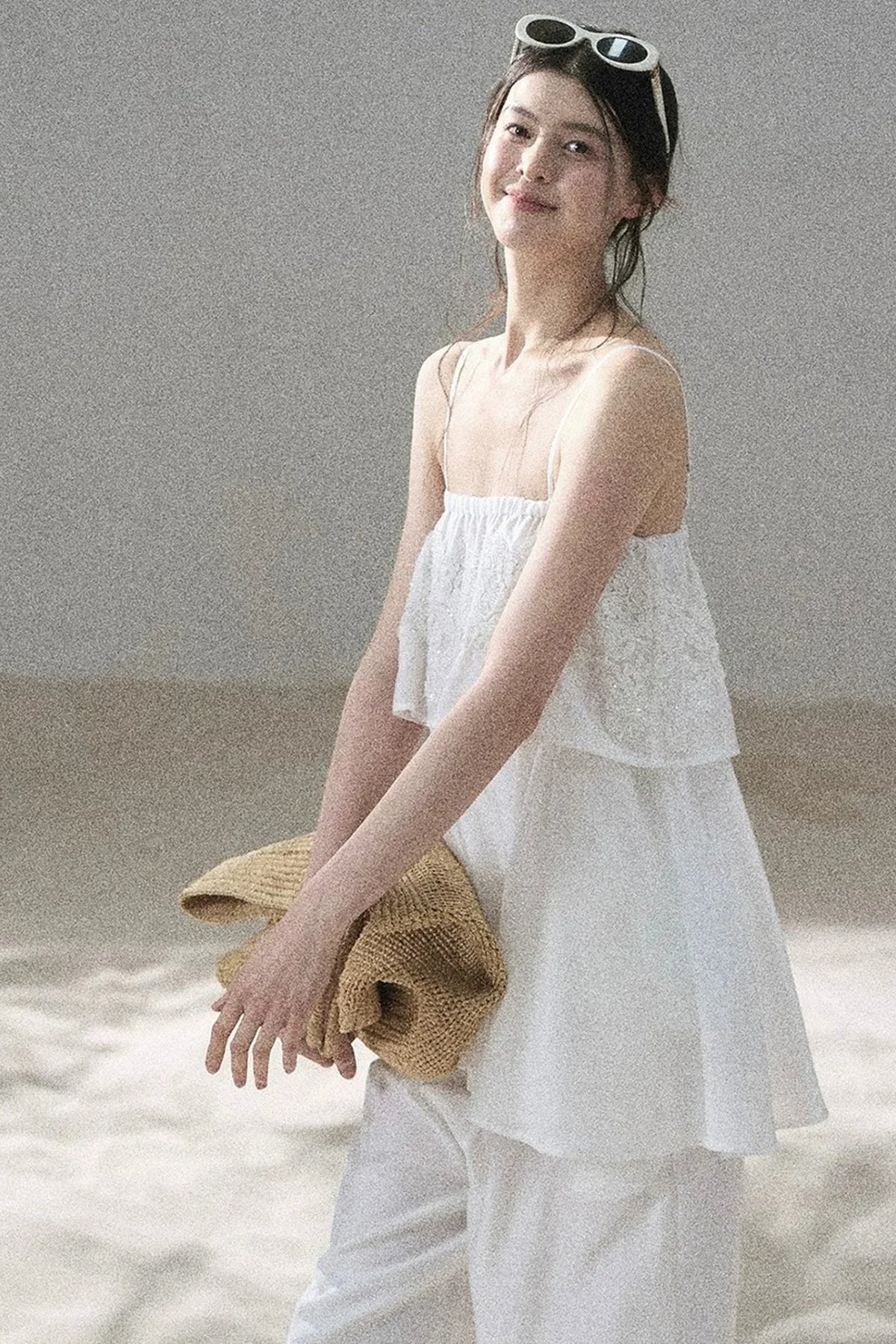 French Chiffon Lace Top Set-Up