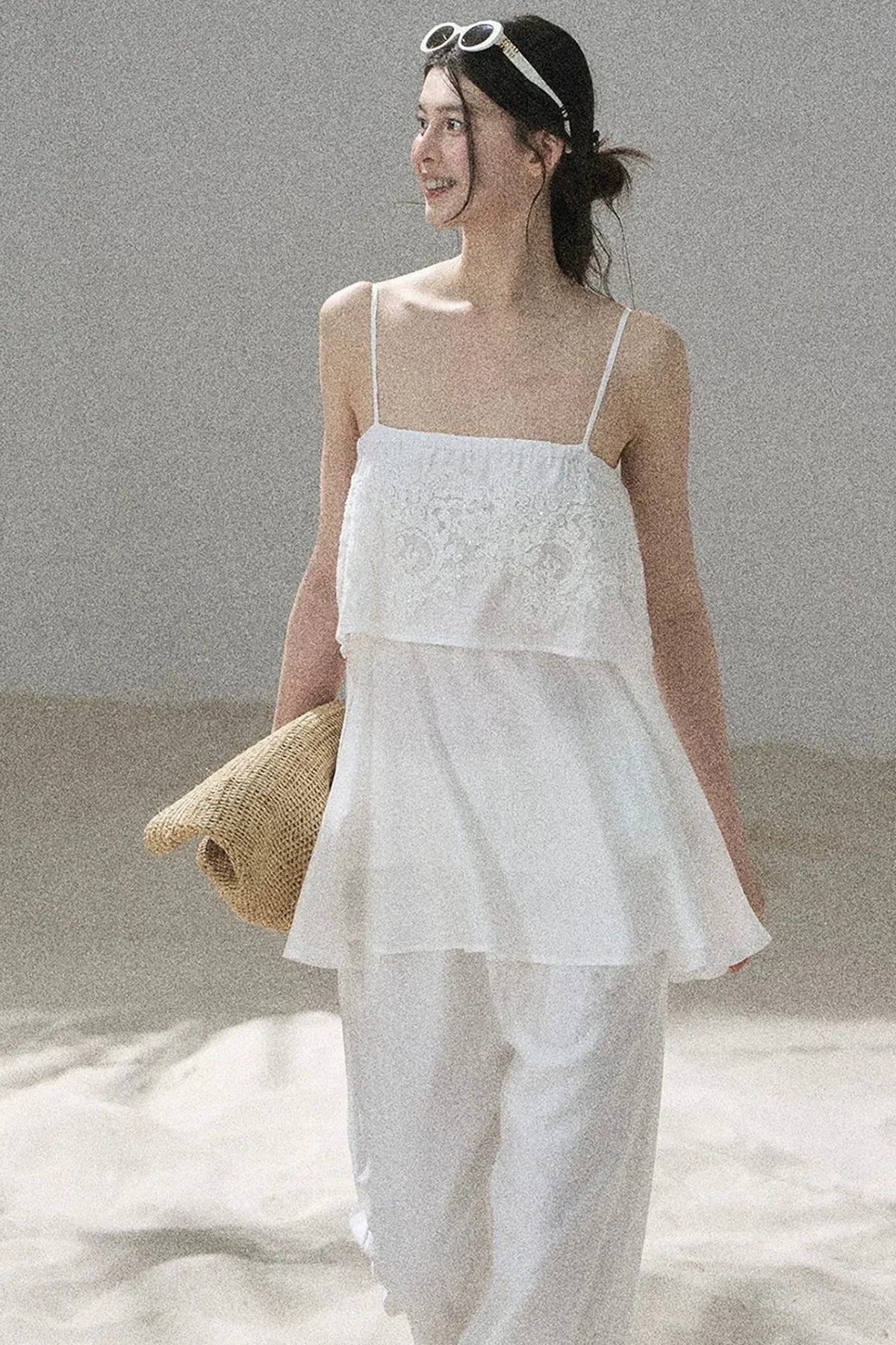 French Chiffon Lace Top Set-Up