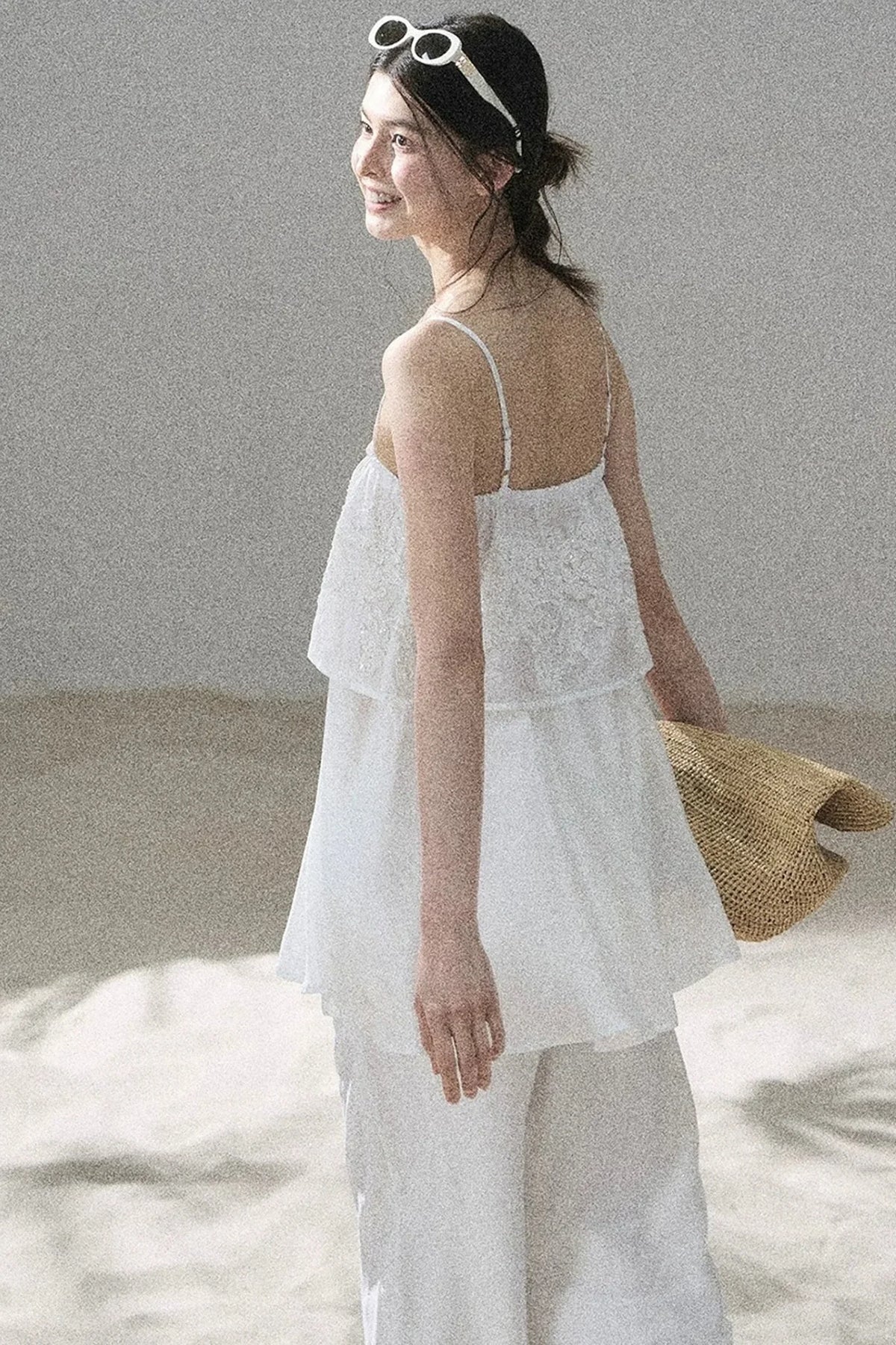 French Chiffon Lace Top Set-Up