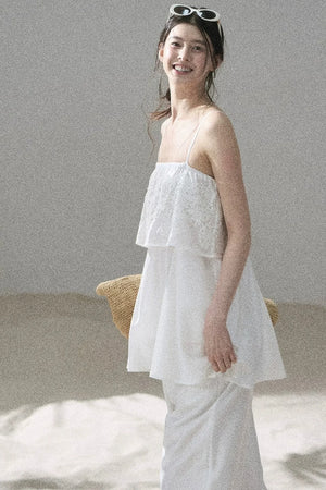 French Chiffon Lace Top Set-Up